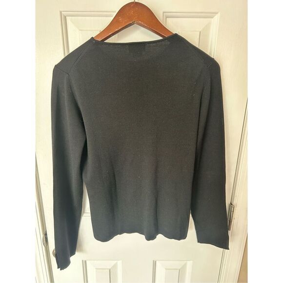 Loft long sleeve sweater hundred percent silk size large - Picture 3 of 6